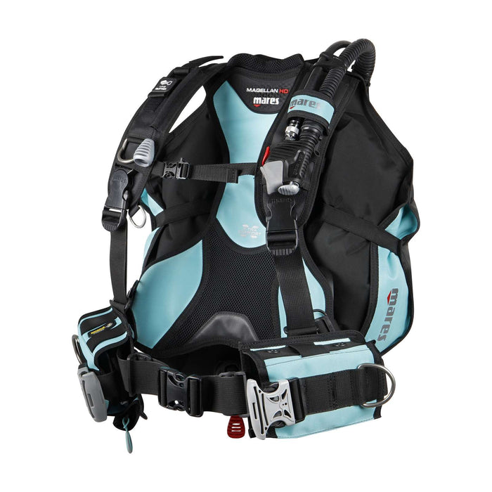 Dive Bcd Magellan Hd Black-Aquamarine S Mares 417231BKAQS