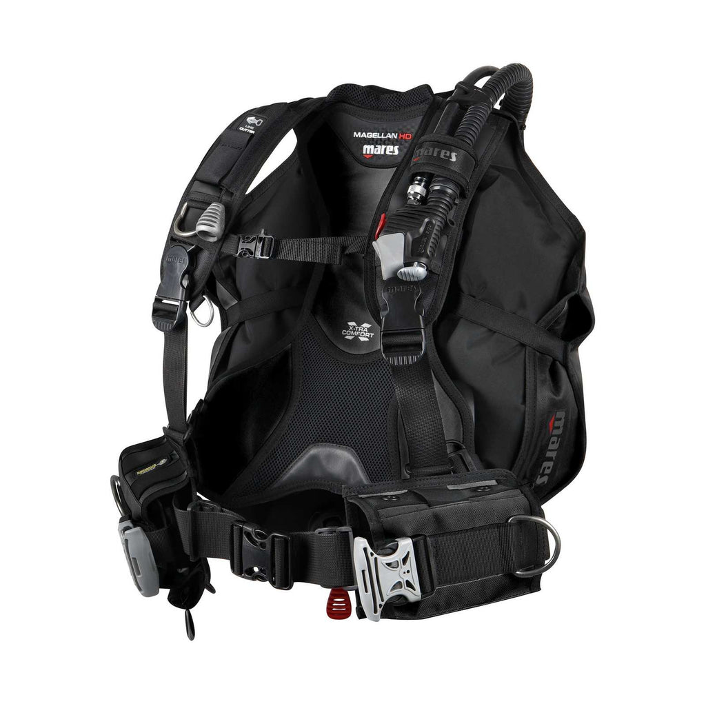 Dive Bcd Magellan Hd Black-Black L Mares 417231BKBKL