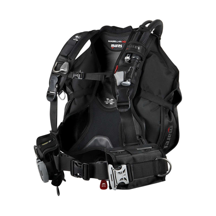 Dive Bcd Magellan Hd Black-Black L Mares 417231BKBKL