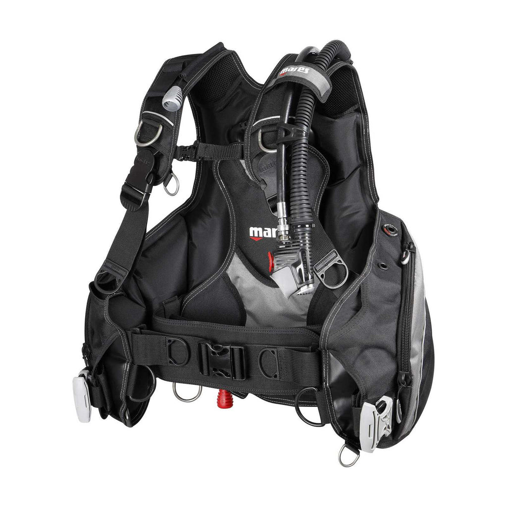 GAV da immersione Prestige Unisex Nero-Argento M Mares 417232BKSIM