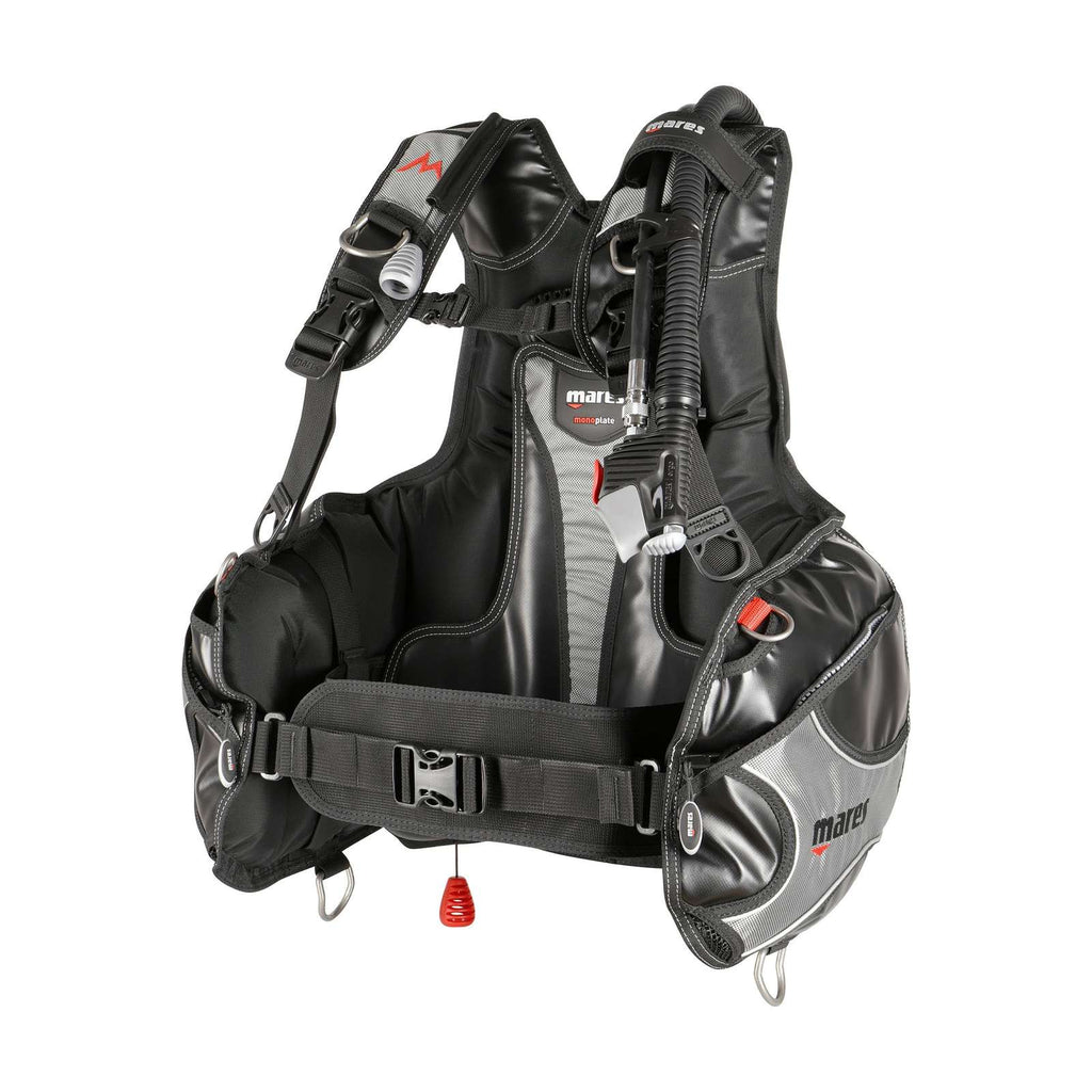 BCD de buceo Rock Negro-Gris XL Mares 417263XL