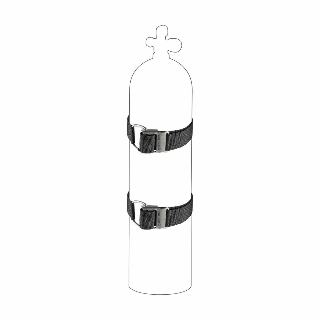 Kit de sangles pour bouteille simple Xr Line Mares 417541