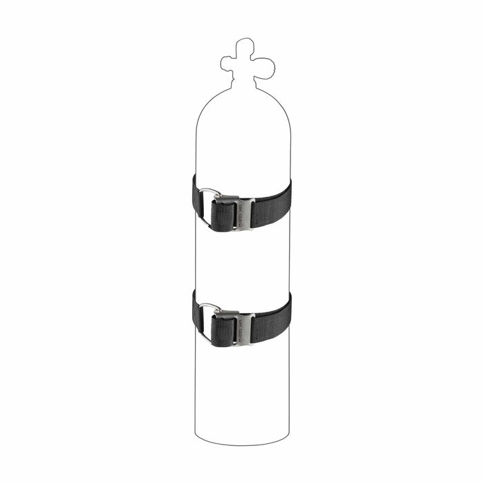 Kit de sangles pour bouteille simple Xr Line Mares 417541