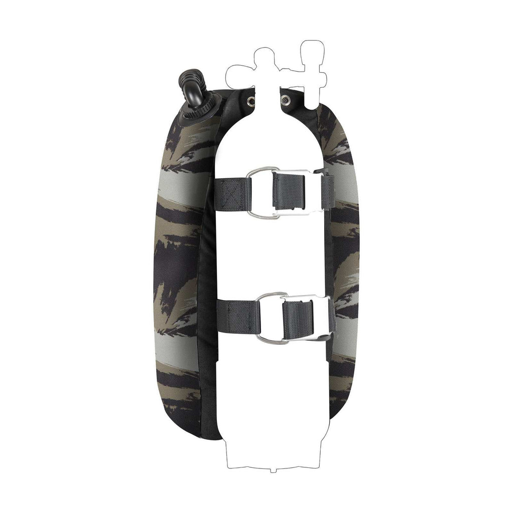 Système de flottabilité Vert tactique ensemble backmount simple Mares 4175741634