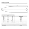 Freediving Fins X-Wing Apnea M EU 40-41-UK 6,5-7,5-USA 7-8 Mares 420416MED040