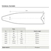 Freediving Fins X-Wing Apnea S EU 40-41-UK 6,5-7,5-USA 7-8 Mares 420417MED040