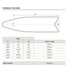 Freediving Fins X-Wing Apnea S EU 46-47-UK 11,5-12-USA 12-13 Mares 420417MED046