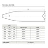 Apnoe-Flossen X-Wing Pro Braun EU 36-37-UK 3-4-USA 4-5 Mares 420420036BWN