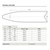Palmes d'apnée X-Wing Pro Noir EU 44-45-UK 10-10,5-USA 10-11 Mares 420420044BK