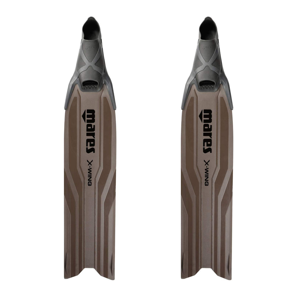 Freediving Fins X-Wing Pro Brown EU 46-47-UK 11,5-12-USA 12-13 Mares 420420046BWN
