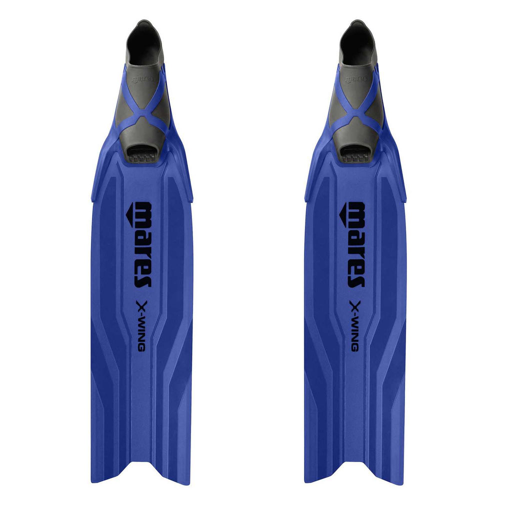 Pinne da apnea X-Wing Short Blu-Blu EU 38-39-UK 5-6-USA 6-7 Mares 420421038BLBL