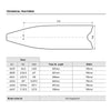 Palmes d'apnée X-Wing courtes Rose-Rose EU 40-41-UK 6,5-7,5-USA 7-8 Mares 420421040PKPK