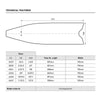 Freediving Fins X-Wing Short Blue-Blue EU 42-43-UK 8-9-USA 8,5-9,5 Mares 420421042BLBL