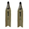 Palmes d'apnée X-Wing Short Olive-Olive EU 44-45-UK 10-10,5-USA 10-11 Mares 420421044OLOL