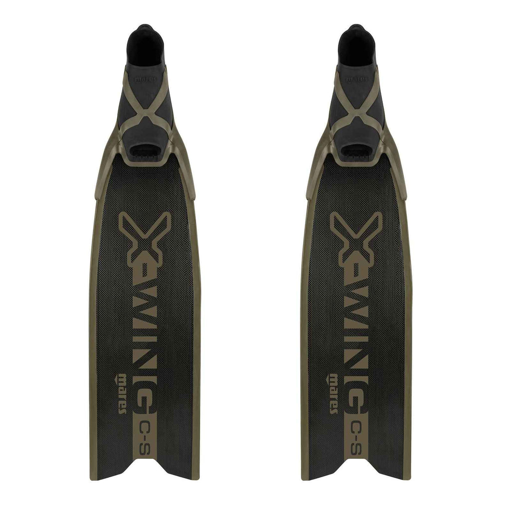 Pinne da apnea X-Wing C-S Medium Nero-Verde EU 36-37-UK 3-4-USA 4-5 Mares 420422MED036