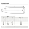 Freediving Fins X-Wing C-S Soft Black-Green EU 40-41-UK 6,5-7,5-USA 7-8 Mares 420422SFT040