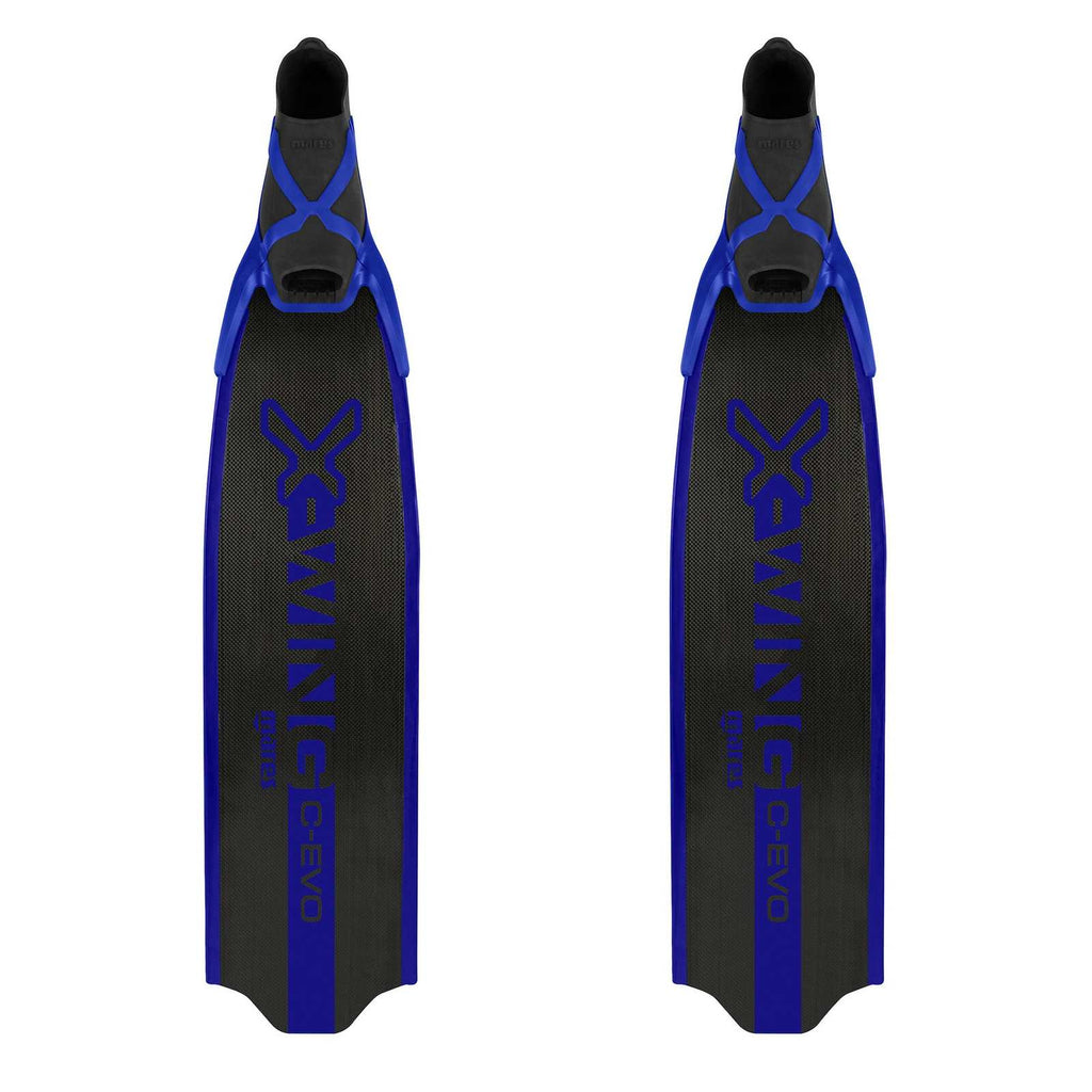 Pinne da apnea X-Wing C-Evo Medium Nero-Blu EU 42-43-UK 8-9-USA 8,5-9,5 Mares 420423MED042