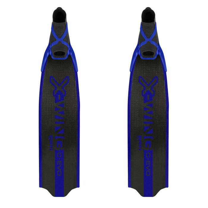 Pinne da apnea X-Wing C-Evo Medium Nero-Blu EU 42-43-UK 8-9-USA 8,5-9,5 Mares 420423MED042