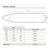 Pinne da apnea X-Wing C-Evo Medium Nero-Blu EU 42-43-UK 8-9-USA 8,5-9,5 Mares 420423MED042