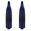Freediving Fins X-Wing C-Evo Soft Black-Blue EU 46-47-UK 11,5-12-USA 12-13 Mares 420423SFT046