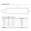 Freediving Fins X-Wing C-Evo Soft Black-Blue EU 46-47-UK 11,5-12-USA 12-13 Mares 420423SFT046