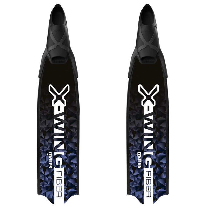 Palmes d'apnée X-Wing Fiber Medium Indigo EU 42-43-UK 8-9-USA 8,5-9,5 Mares 420424MED042