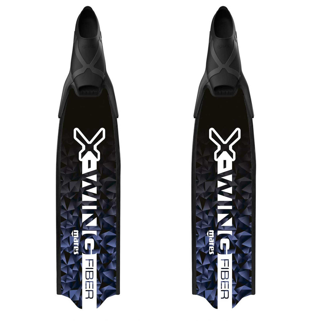 Palmes d'apnée X-Wing Fiber Soft Indigo EU 38-39-UK 5-6-USA 6-7 Mares 420424SFT038