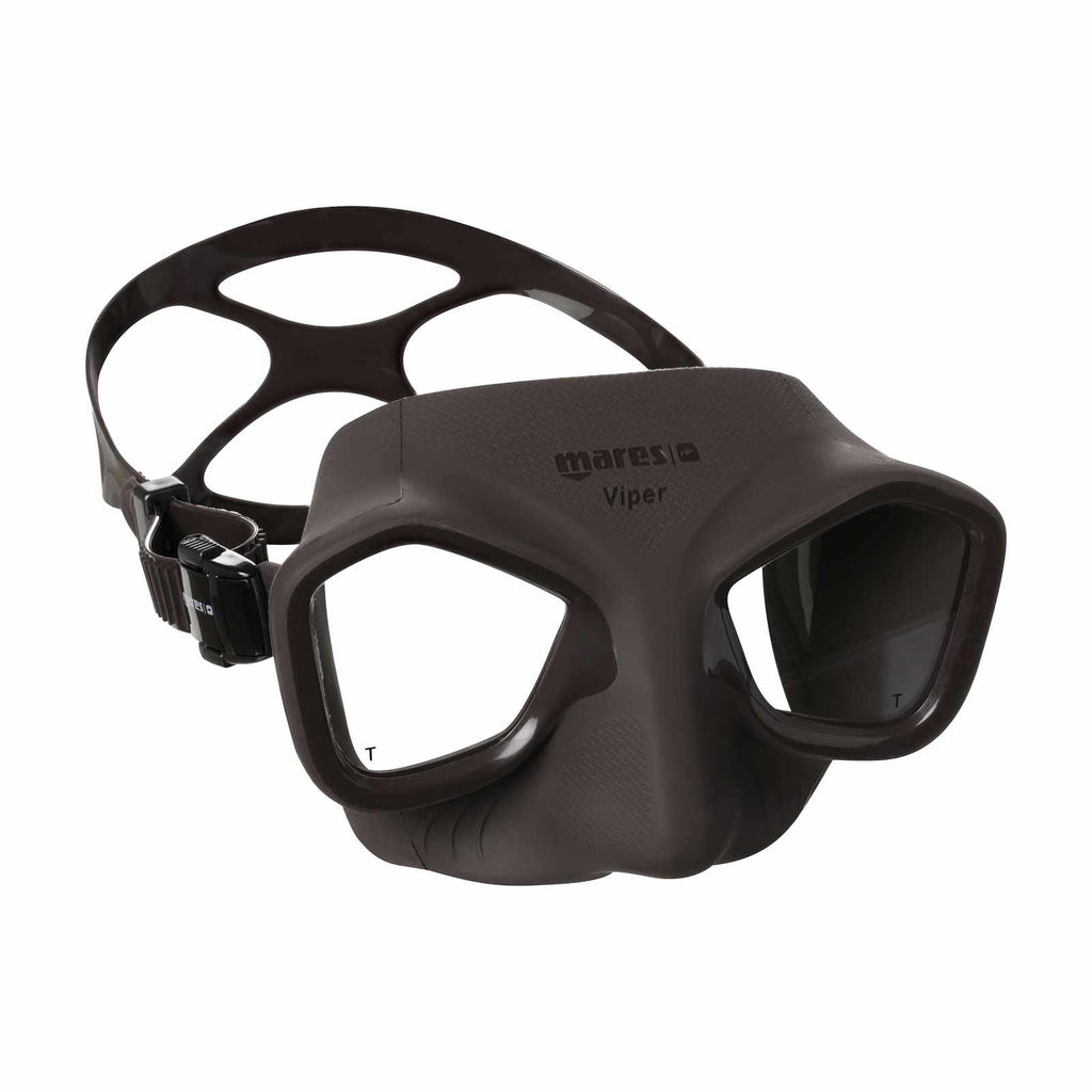 Masque de chasse sous-marine Viper Marron-Noir Mares 421411BWNBK