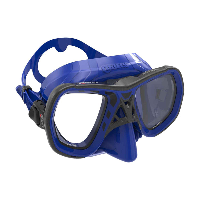 Maschera da Pesca in Apnea Spyder Sf Nero-Blu Mares 421415EBBKBBL