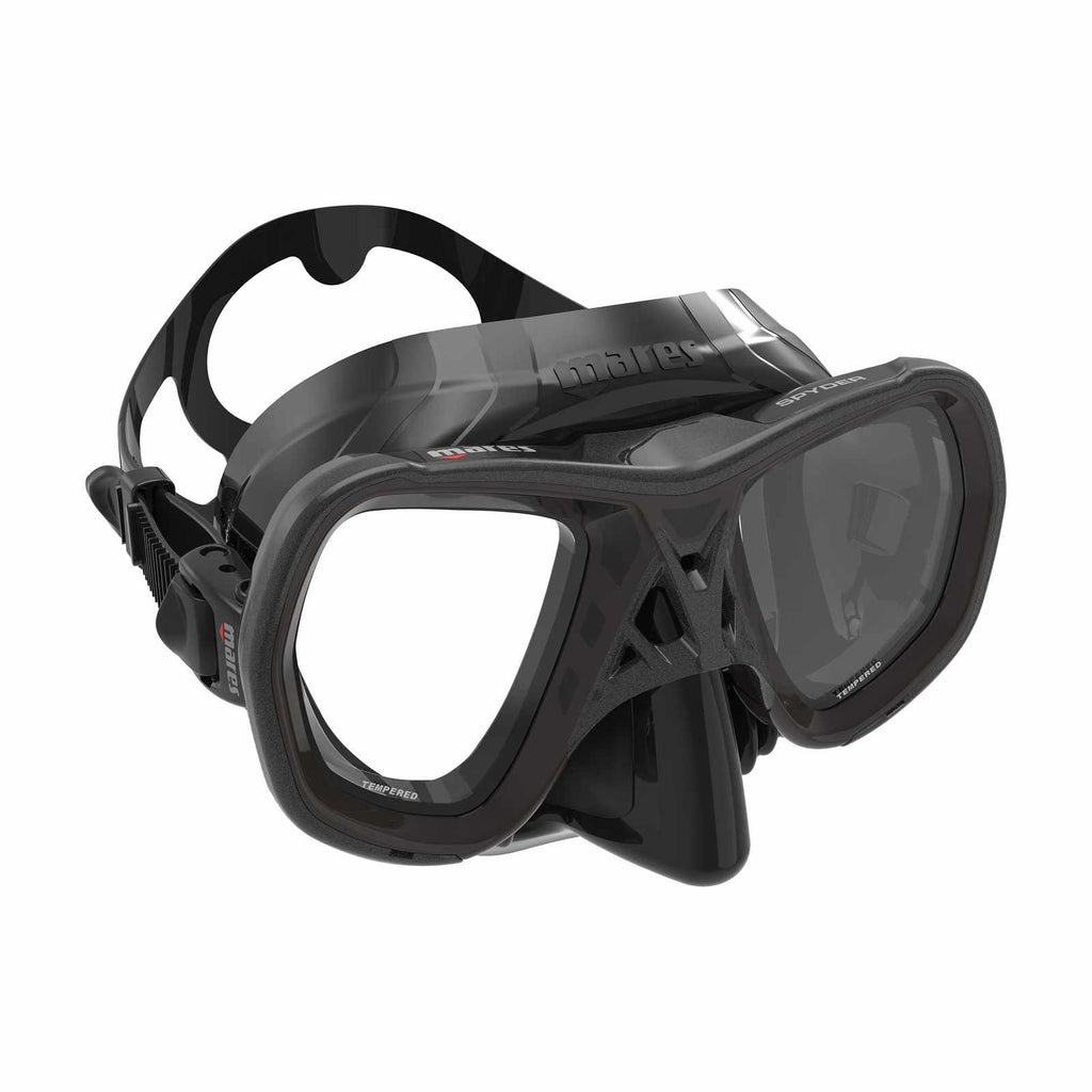 Maschera da Pesca in Apnea Spyder Sf Nera Mares 421415EBBKKBK