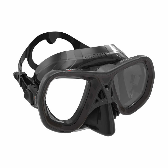 Maschera da Pesca in Apnea Spyder Sf Nera Mares 421415EBBKKBK