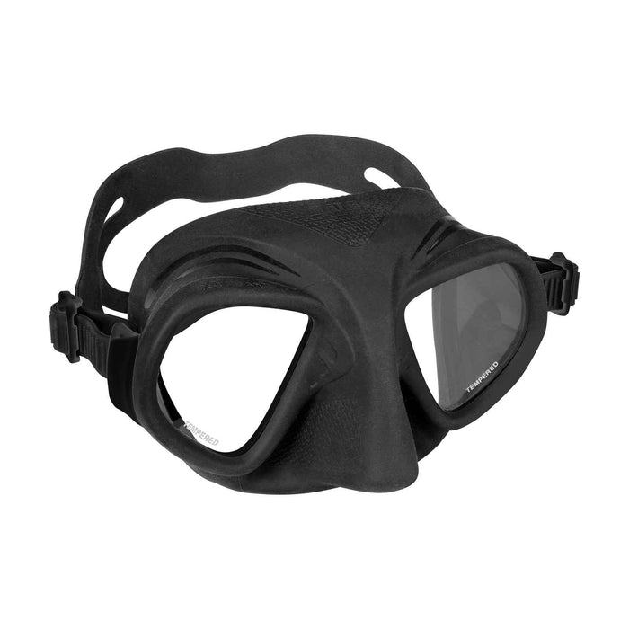 Maschera da Pesca in Apnea X-Tream Nera Mares 421417BXBKBK
