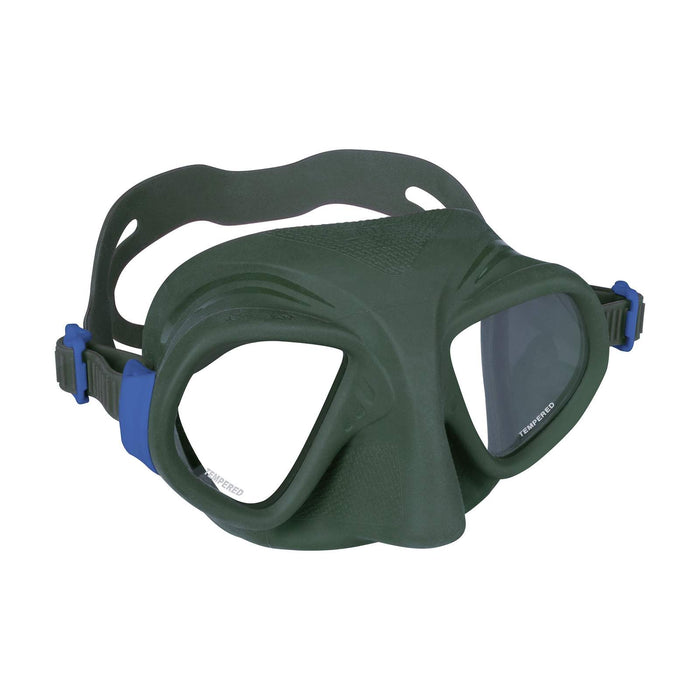 Maschera da Pesca in Apnea X-Tream Verde-Blu Mares 421417BXGNBL
