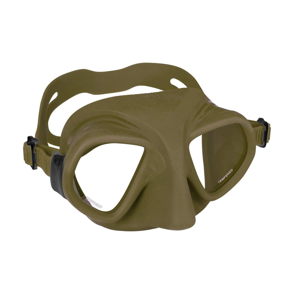 Masque de chasse sous-marine X-Tream Olive-Noir Mares 421417BXOLBK