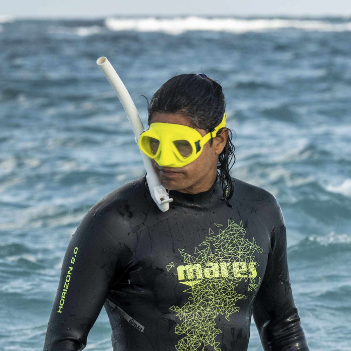 Snorkel per Apnea Element Galleggiante Bianco Mares 421458WHSA
