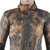 Chaqueta de traje de neopreno para apnea Illusion Bwn 30 3 mm camuflaje marrón Talla 6 Mares 422035S6
