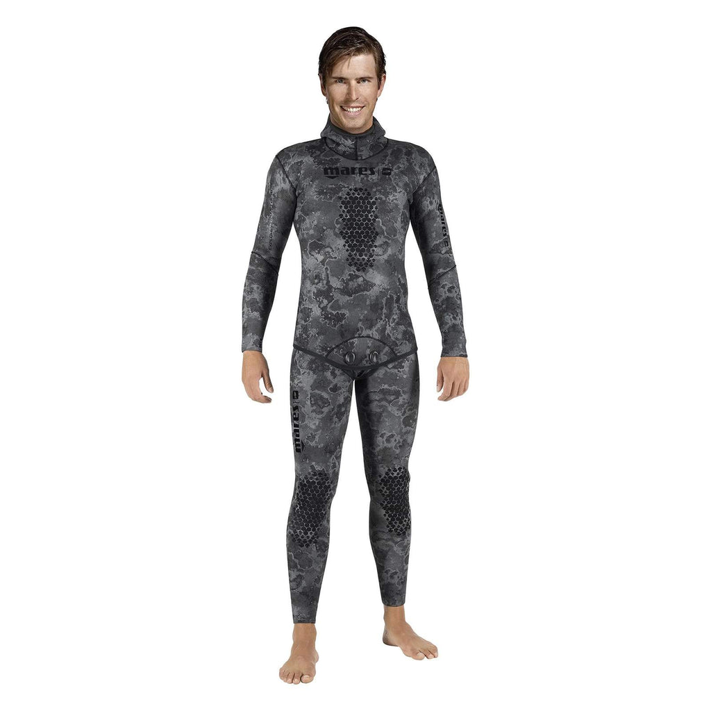 Freediving Wetsuit Pants Explorer 50 5mm Camo-Black Size 5 Mares 422039S5