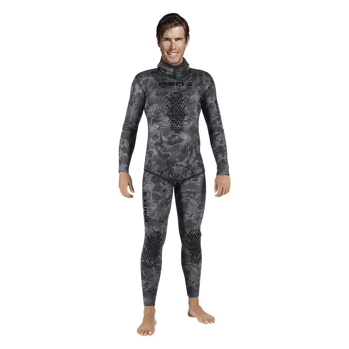 Freediving Wetsuit Pants Explorer 50 5mm Camo-Black Size 5 Mares 422039S5