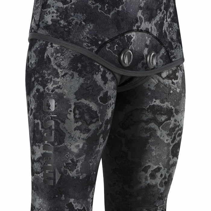 Pantalon de combinaison d'apnée Explorer 50 5 mm camouflage noir Taille 6 Mares 422039S6