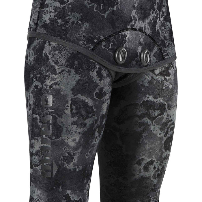 Veste de combinaison d'apnée Explorer 30 3 mm camouflage noir Taille 4 Mares 422040S4