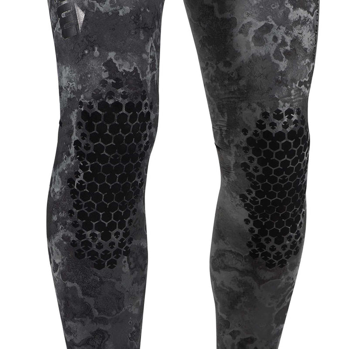 Pantalon de combinaison d'apnée Explorer 30 3 mm camouflage noir Taille 4 Mares 422041S4