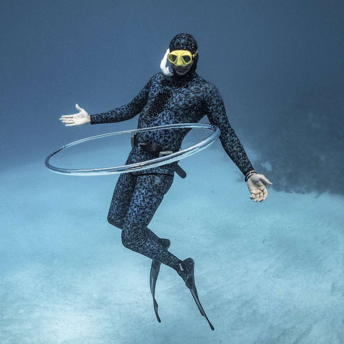 Freediving Wetsuit Jacket Polygon 865 8-6,5mm Blue-Indigo Size 3 Mares 422308S3