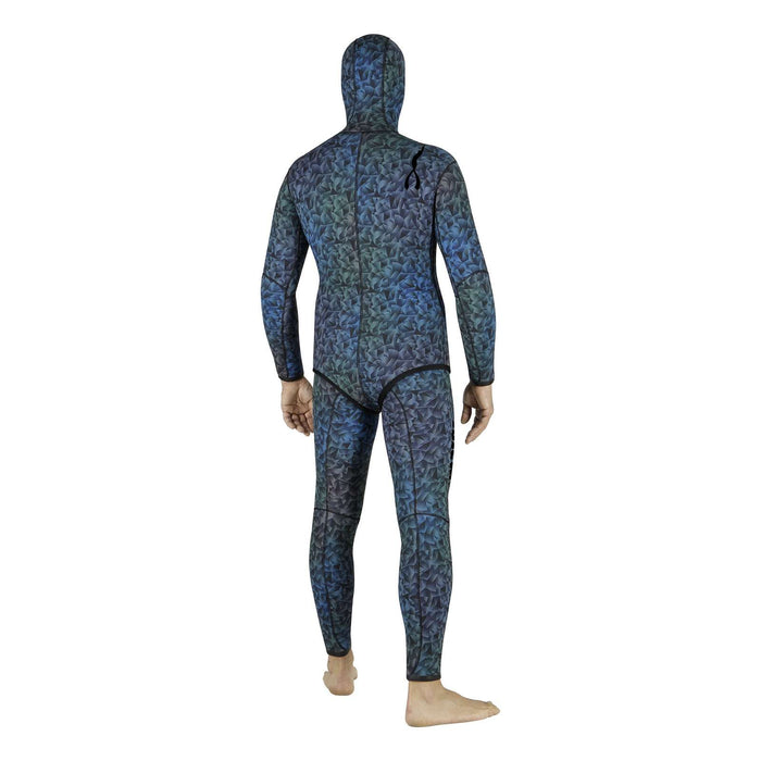 Freediving Wetsuit Jacket Polygon 865 8-6,5mm Blue-Indigo Size 3 Mares 422308S3