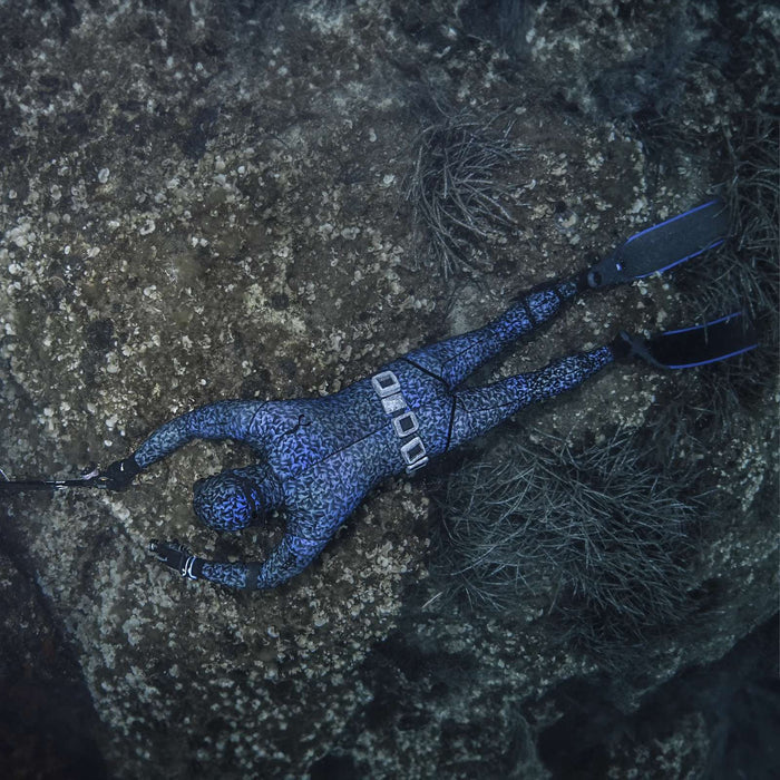 Freediving Wetsuit Jacket Polygon 865 8-6,5mm Blue-Indigo Size 3 Mares 422308S3