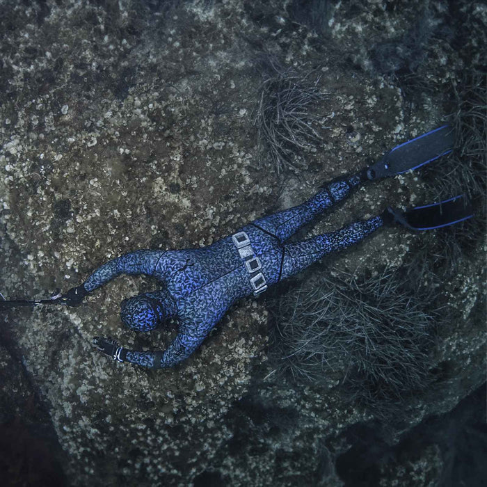 Freediving Wetsuit Pants Polygon 865 6,5mm Blue-Indigo Size 4 Mares 422309S4