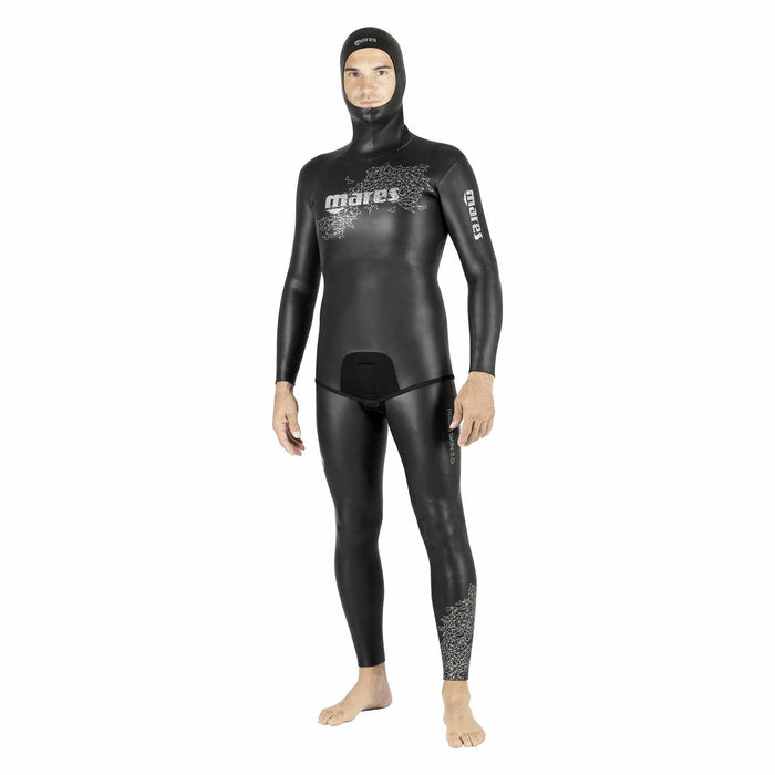Veste de combinaison d'apnée Prism Skin Homme 3 mm Noir Taille 4 Mares 422314S4