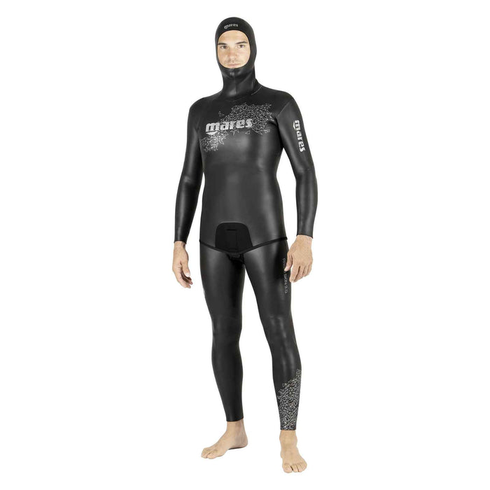 Veste de combinaison d'apnée Prism Skin Homme 3 mm Noir Taille 5 Mares 422314S5
