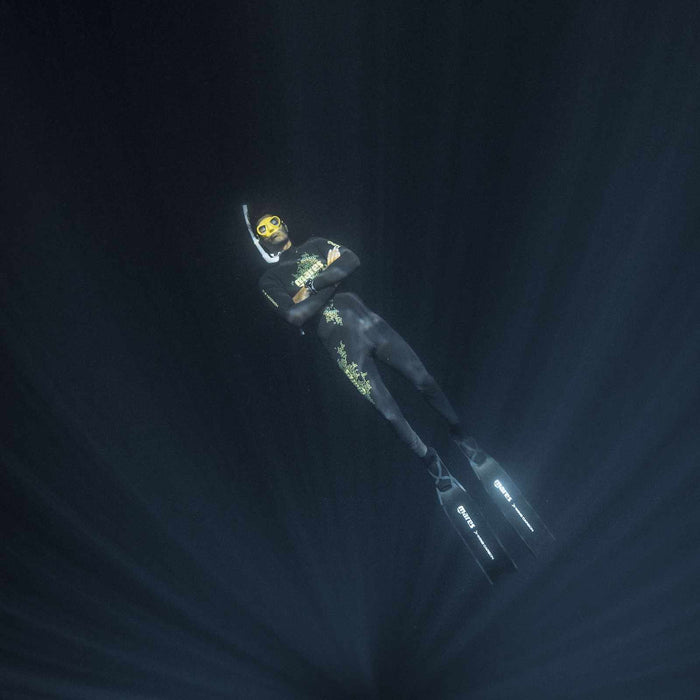 Freediving Wetsuit Steamer Horizon Man 2mm Black-Lime Size 6 Mares 422316S6