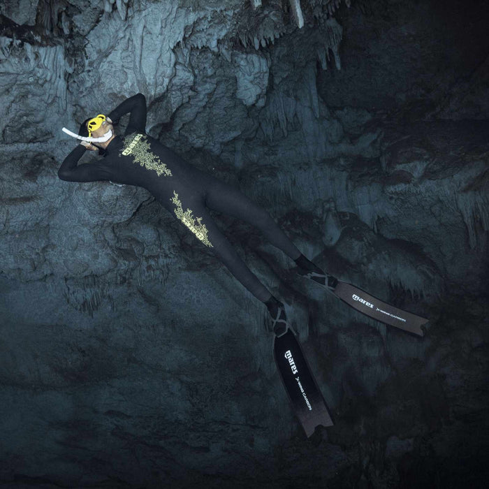 Freediving Wetsuit Steamer Horizon Man 2mm Black-Lime Size 6 Mares 422316S6