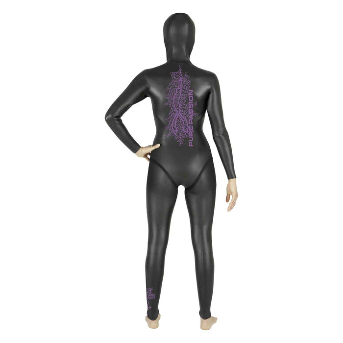 Pantalon de combinaison d'apnée Prism Skin Femme 3 mm Noir-Rose Taille 2 Mares 422319S2